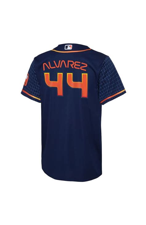 Yordan Alvarez Houston Astros Nike Youth 2022 City Connect Replica 